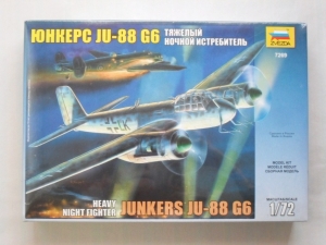 ZVEZDA 1/72 7269 JUNKERS Ju 88 G6